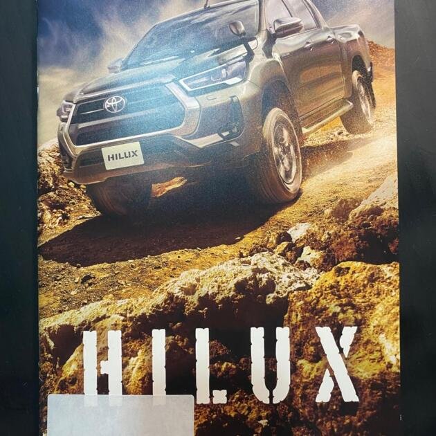 Genuine Japanese Catalog for Toyota Hilux (2024)