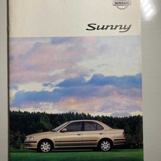Genuine Japanese User Manual for Nissan Sunny B15 (2001)