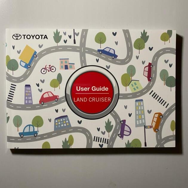Genuine Japanese User Guide for Land Cruiser Prado 250 (2024)