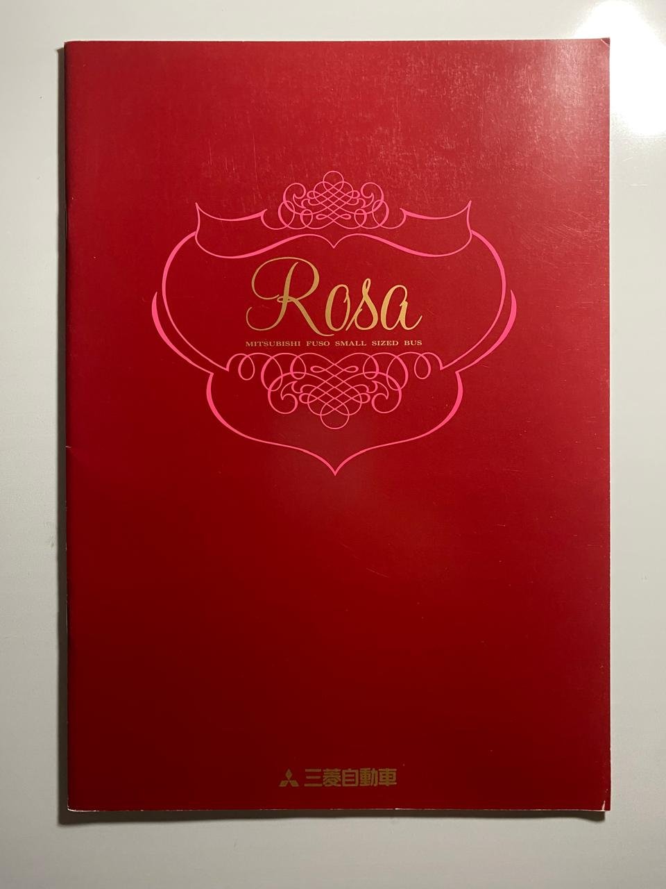 Genuine Japanese Catalog for Mitsubishi Fuso Rosa (1986-1997)