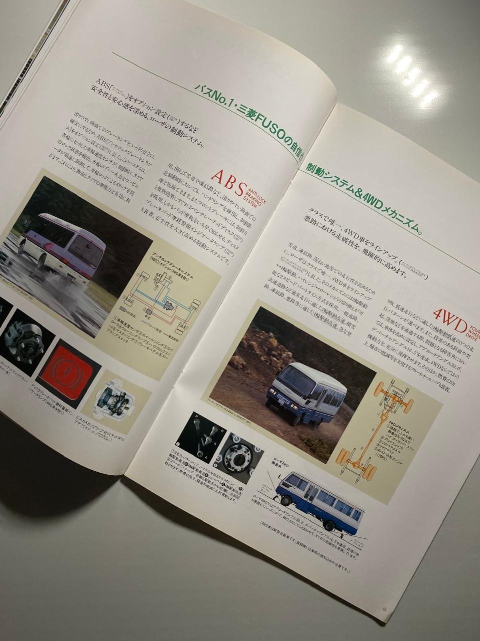 Genuine Japanese Catalog for Mitsubishi Fuso Rosa (1986-1997) - Image 9