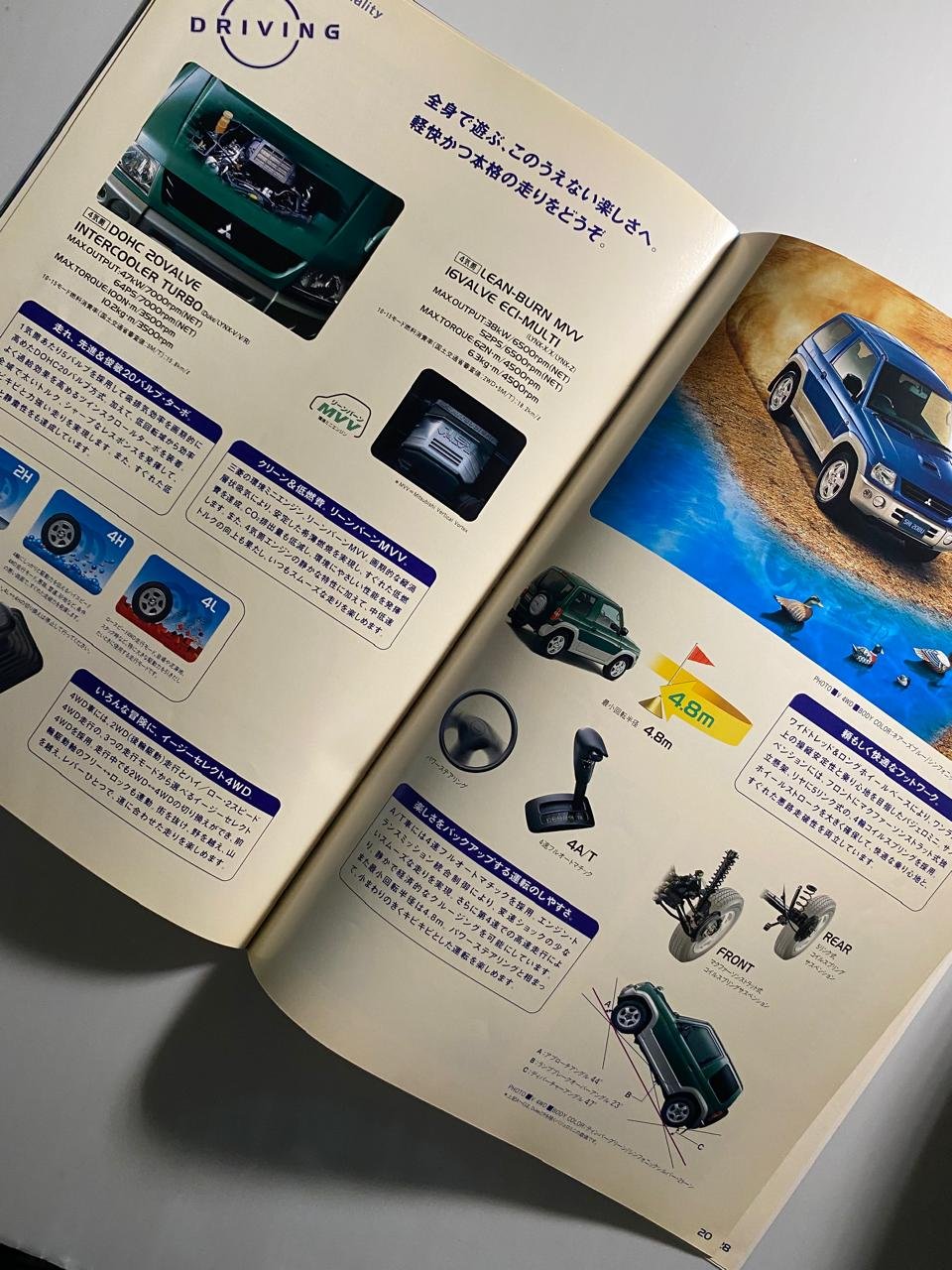 Genuine Japanese Catalog for Mitsubishi PAJERO MINI (2000) - Image 10