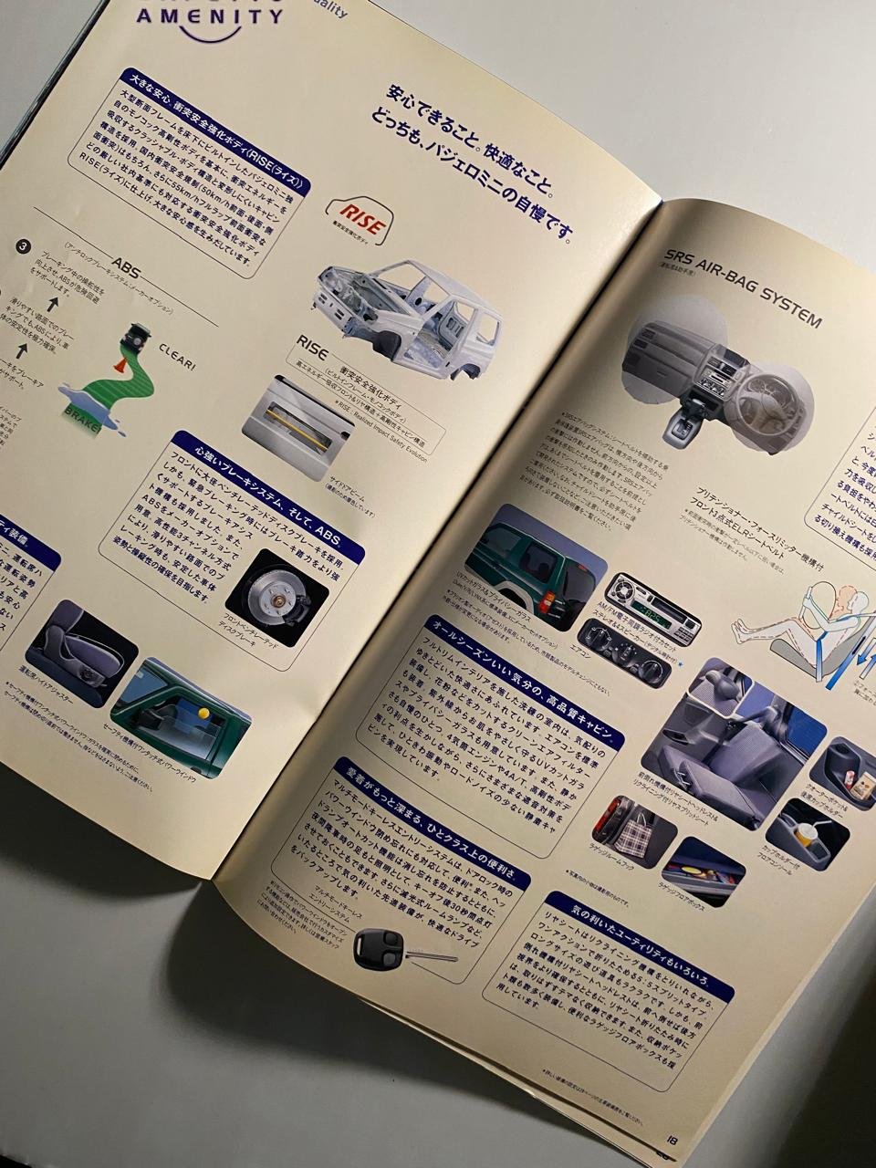 Genuine Japanese Catalog for Mitsubishi PAJERO MINI (2000) - Image 9
