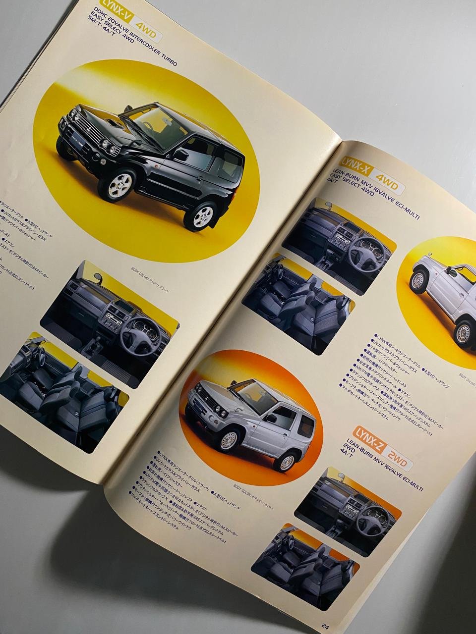 Genuine Japanese Catalog for Mitsubishi PAJERO MINI (2000) - Image 11