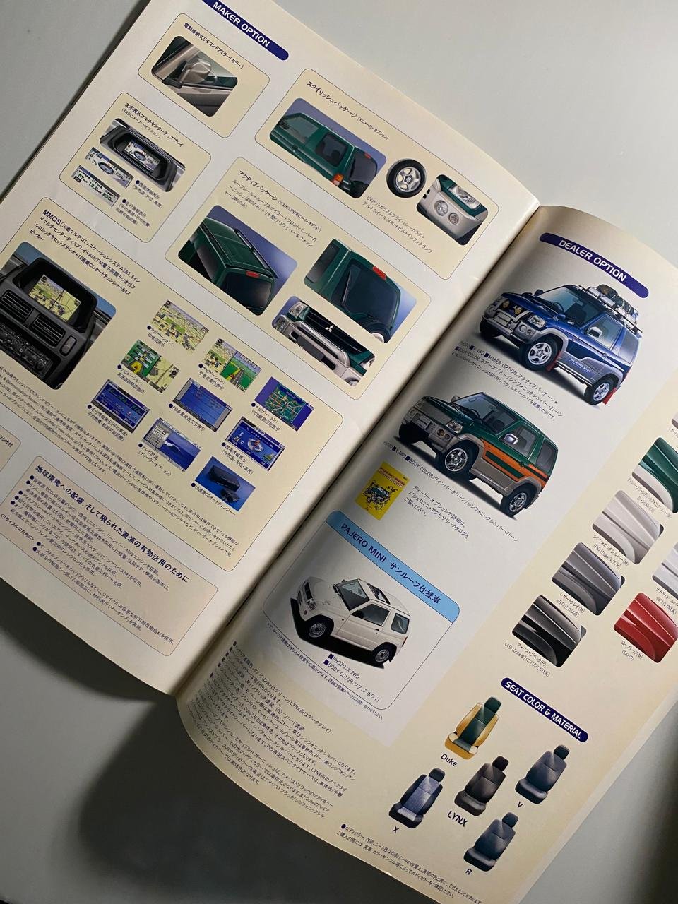 Genuine Japanese Catalog for Mitsubishi PAJERO MINI (2000) - Image 13