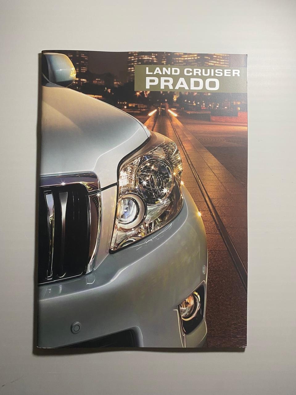 Genuine Japanese Brochure for TOYOTA Land Cruiser Prado (2011)